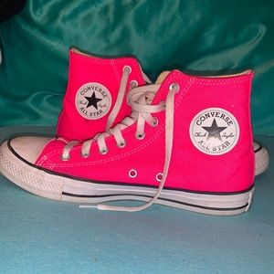 Pink Converse Chuck Taylors